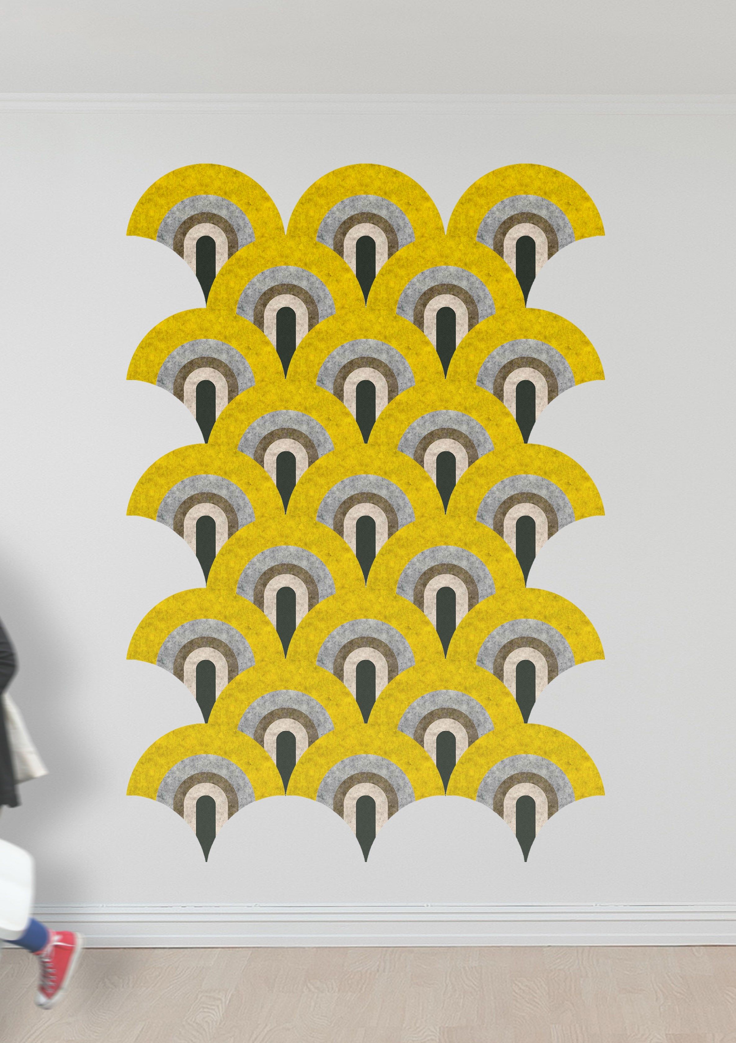 Акустическая панель Slalom ДИЗАЙН ФОРМЫ ИЗ ВОЙЛОКА ARCH-00075276 - Вид №1