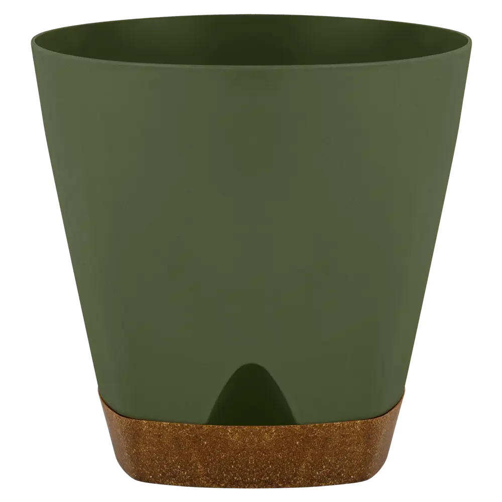 Горшок для цветов Ingreen Wood Ø20 h19 см v4 л пластик тайга 89452779 STLM-2017943