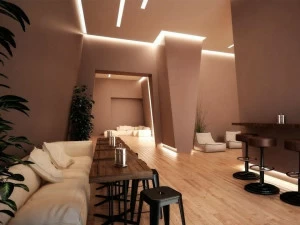 Profilgessi Светодиодный угловой профиль с отраженным светом Illuminazione