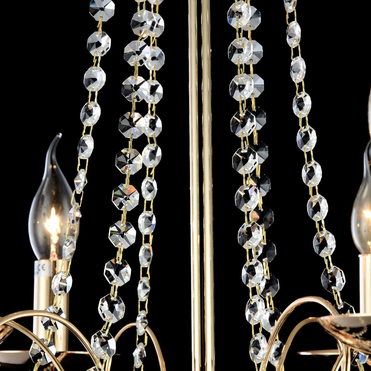 Подвесная люстра Freya Gracia FR1312-PL-06-G FREYA GRACIA 187168 Золотой  - Вид №1