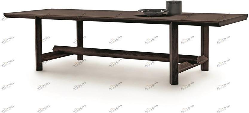 Flexform Прямоугольный стол из массива дерева sun-id-1422046