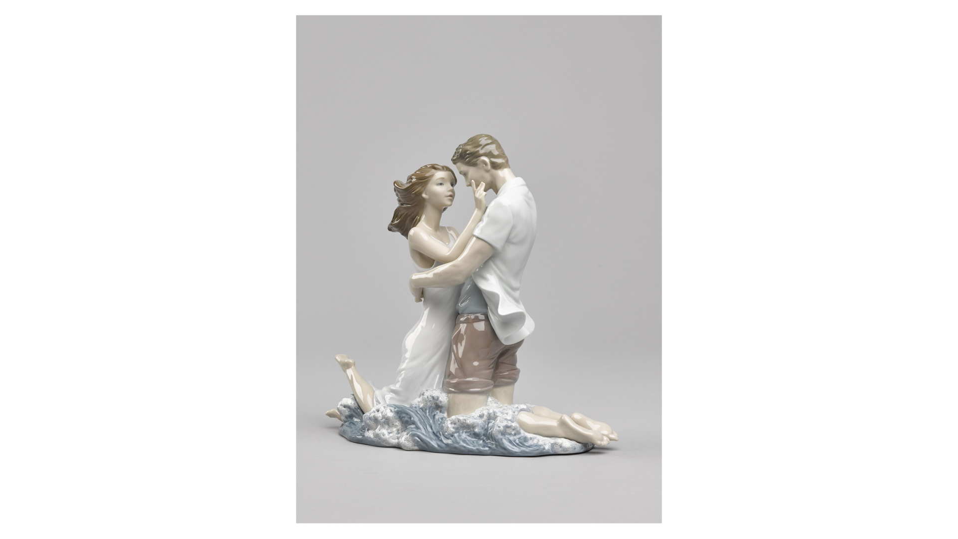 10669051 LLADRO Фигурка Lladro "Предвкушение любви"  33х31см Фарфор Lladró  - Вид №4