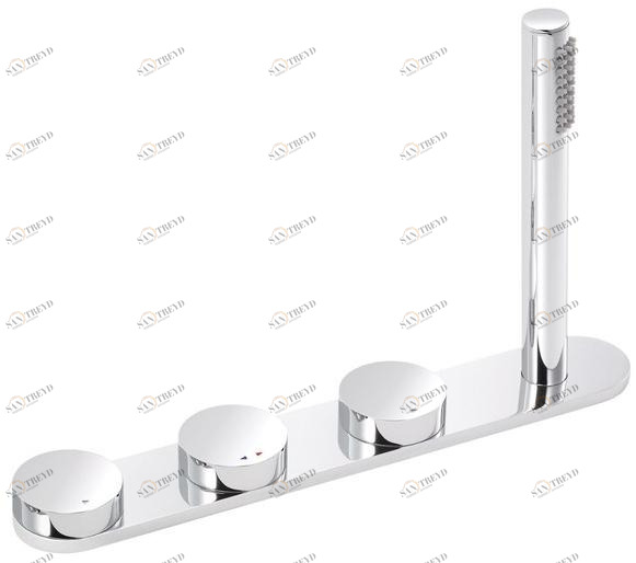 rvb Комплект термостатической ванны с переключателем Tune 4595.--.66