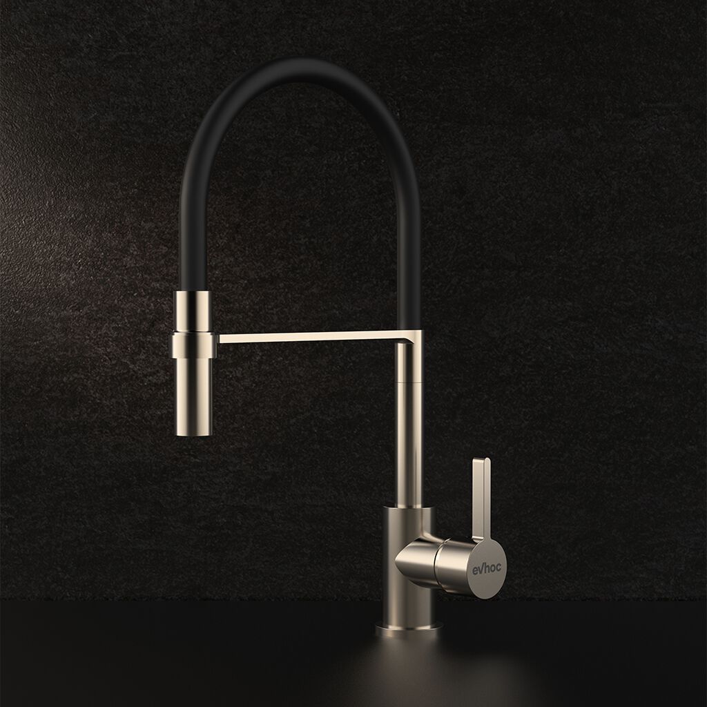 Смеситель для кухни с одной ручкой и ручным душем Evhoc TAHLIA ARCH-00008179 - Вид №3