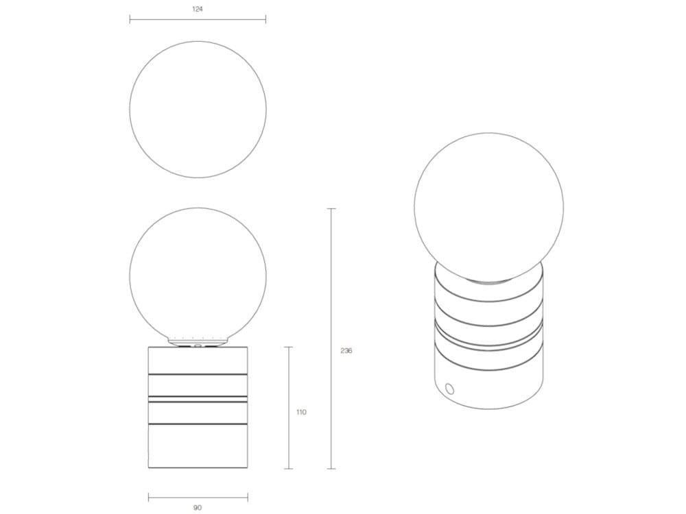 Светодиодная настольная лампа Articolo Studios ARCH-00085724 - Вид №2
