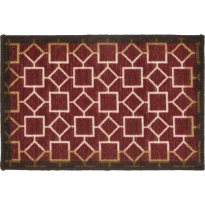 Коврик Ctim Стелла 40x60 см нейлон цвет красный 84739236 STLM-2103431