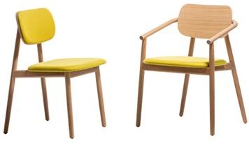 Moroso Стул из массива дерева со встроенной подушкой Klara sun-id-1373440 - Вид №1