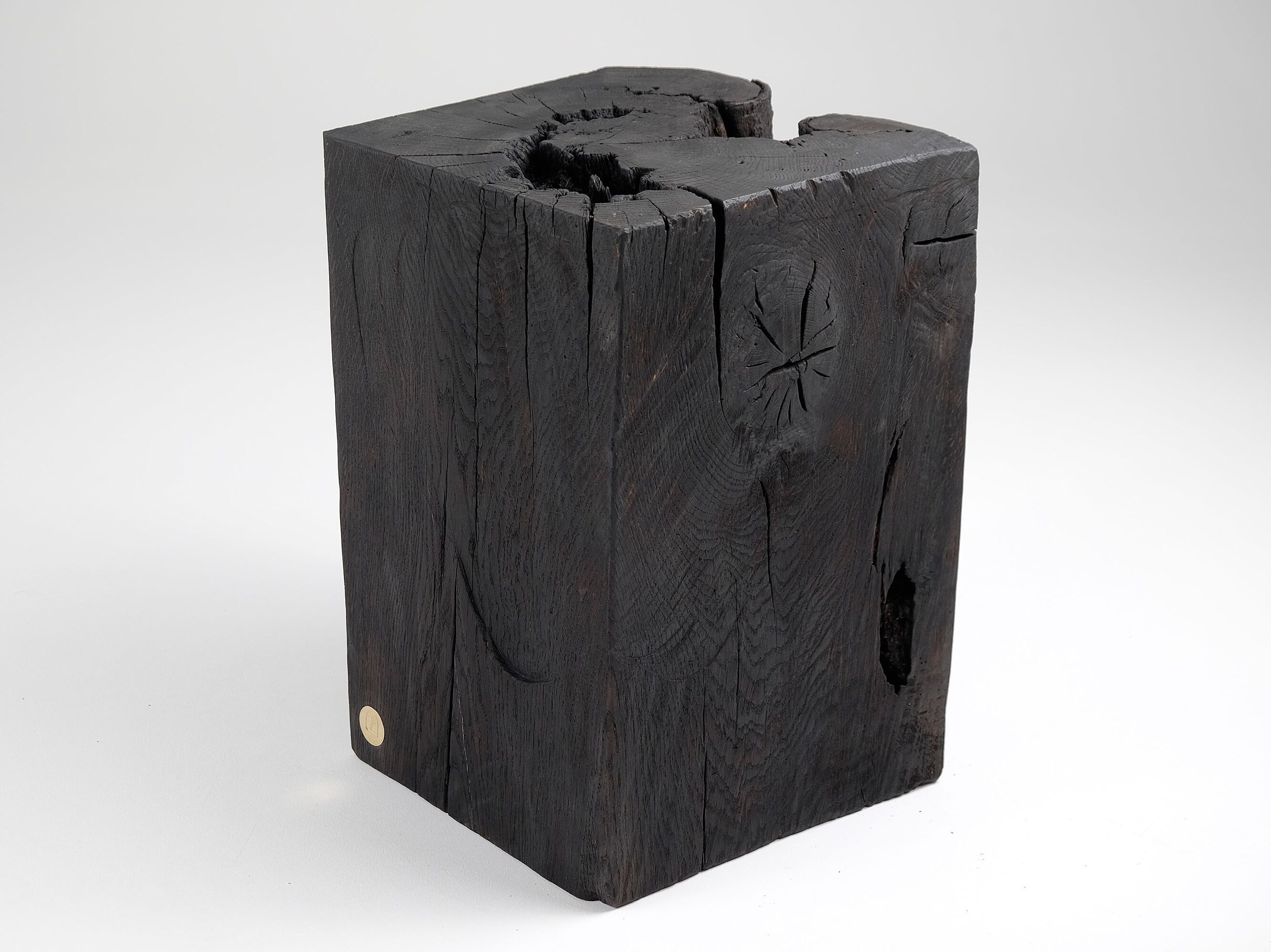 Квадратный журнальный столик из дуба Logniture Jownik ARCH-00147962 - Вид №11