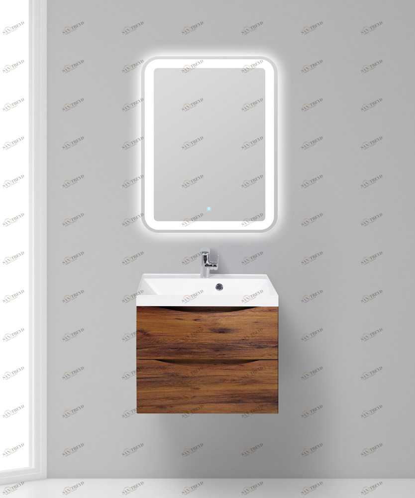 Мебель для ванной BelBagno MARINO-600-2C-SO-RC-P 