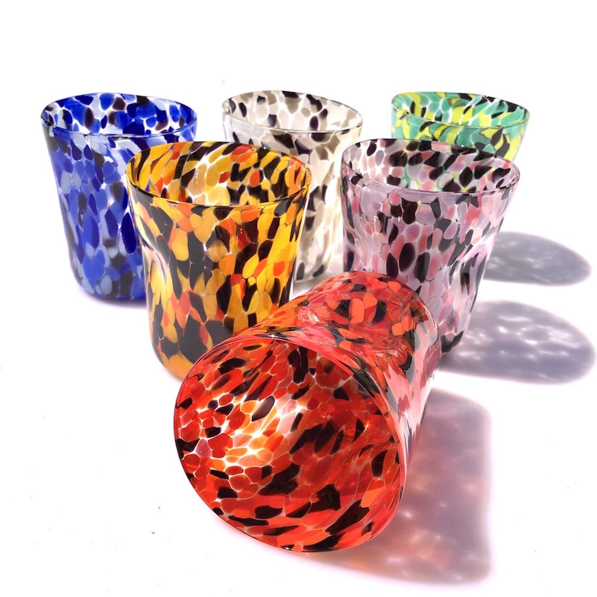 Набор из шести стаканов из муранского стекла ручной работы YourMurano готы ARCH-00146666 - Вид №6