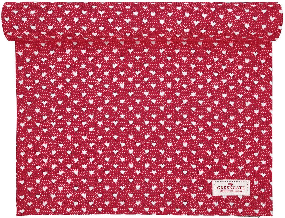 Столовая дорожка Penny red 45x140 см Greengate COTTAR140PNY1004