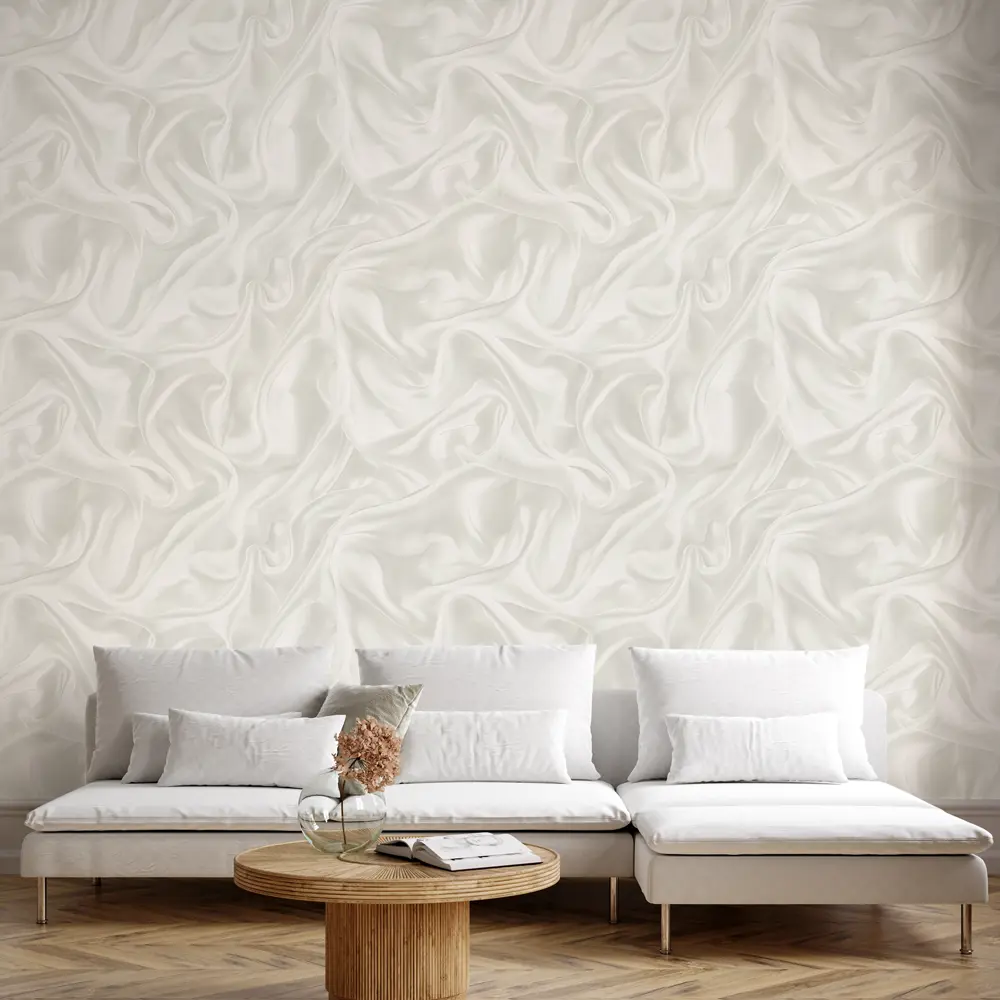 Walldecor Exclusive Мэри - флизелиновые обои бежевые с абстрактным узором 89401943 STLM-1578416 - Вид №2