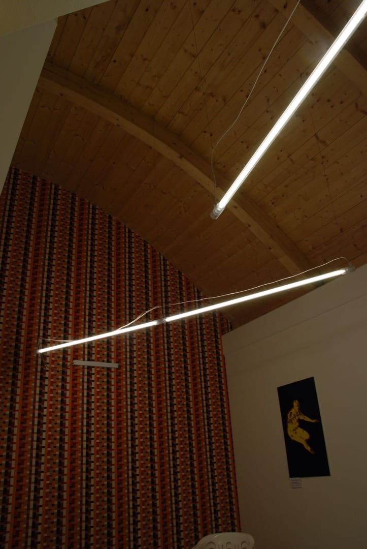 Люминесцентная подвесная лампа из поликарбоната Martinelli Luce Шанхай ARCH-00110281 - Вид №2