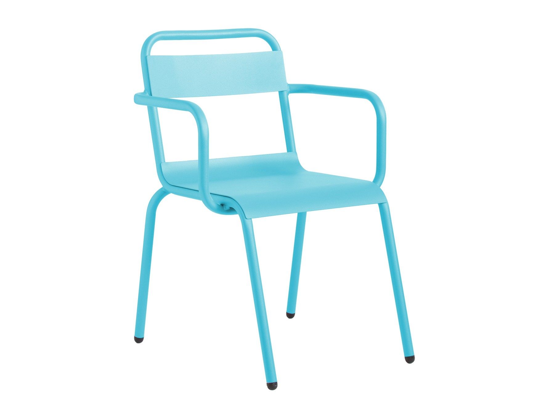 Алюминиевый штабелируемый садовый стул с подлокотниками iSimar ARCH-00034501 - Вид №6