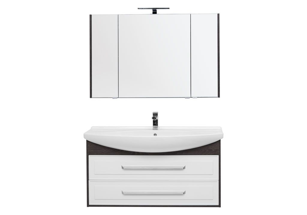 Мебель для ванной Aquanet Остин 120 дуб кантербери/белый 00213133 - Вид №2