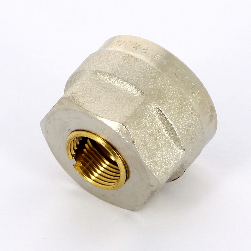 Соединитель для медной трубы обжим евроконус TIEMME 12х3/4"(18)EK 1440030