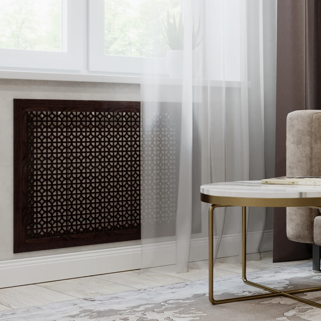 Экран для радиатора 120х60 см Сусанна венге STELLA Standart STSR-1187 - Вид №1