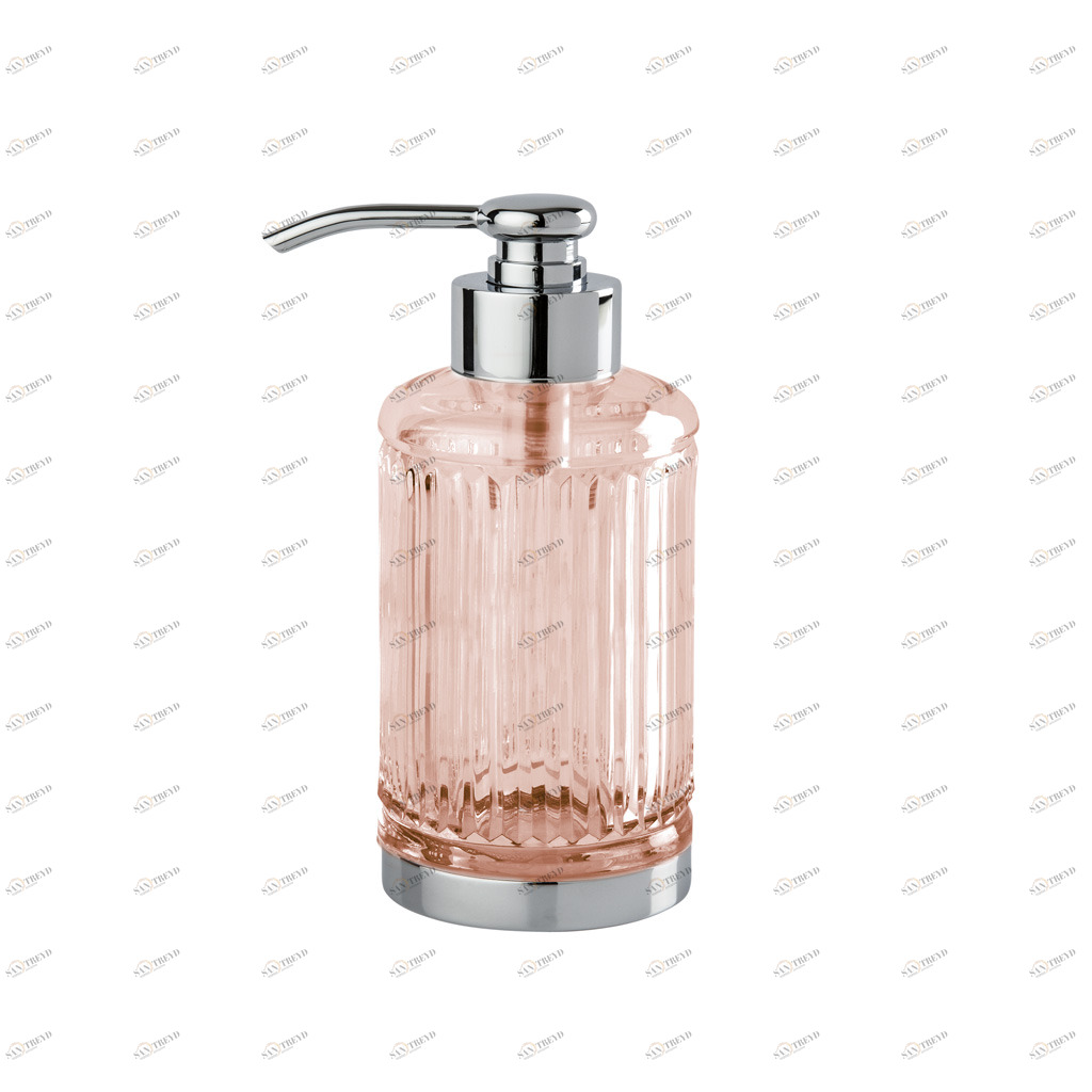 FS10P-631 FS10P-631 Дозатор для мыла, большой размер РАЗМЕР КРИСТАЛЛА «ТРОСТЬ Cristal & Bronze CRISTAL TAILLE “CANNELÉ” LISSE 