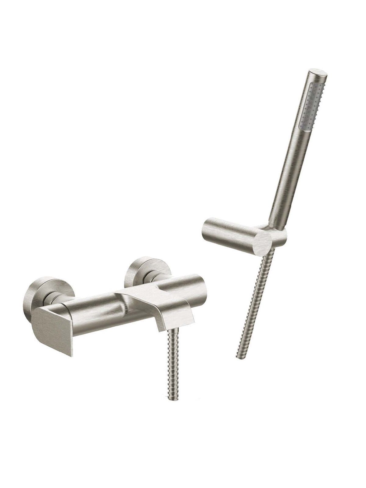 Настенный смеситель для ванны с ручным душем Rubinetterie Frattini Птолемей ARCH-00068297 - Вид №5