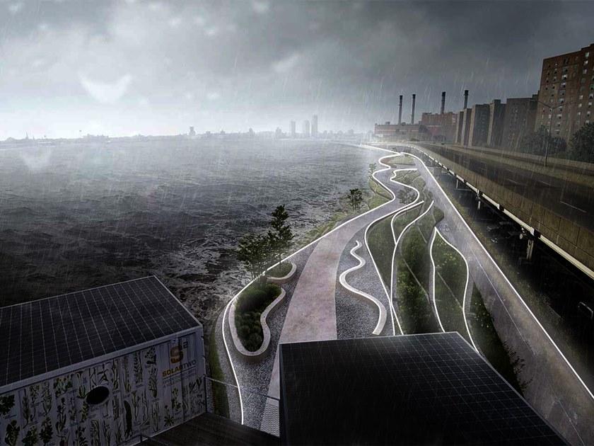 Artemide Силиконовый настенный светильник / потолочный светильник La linea sun-id-1403023 - Вид №7