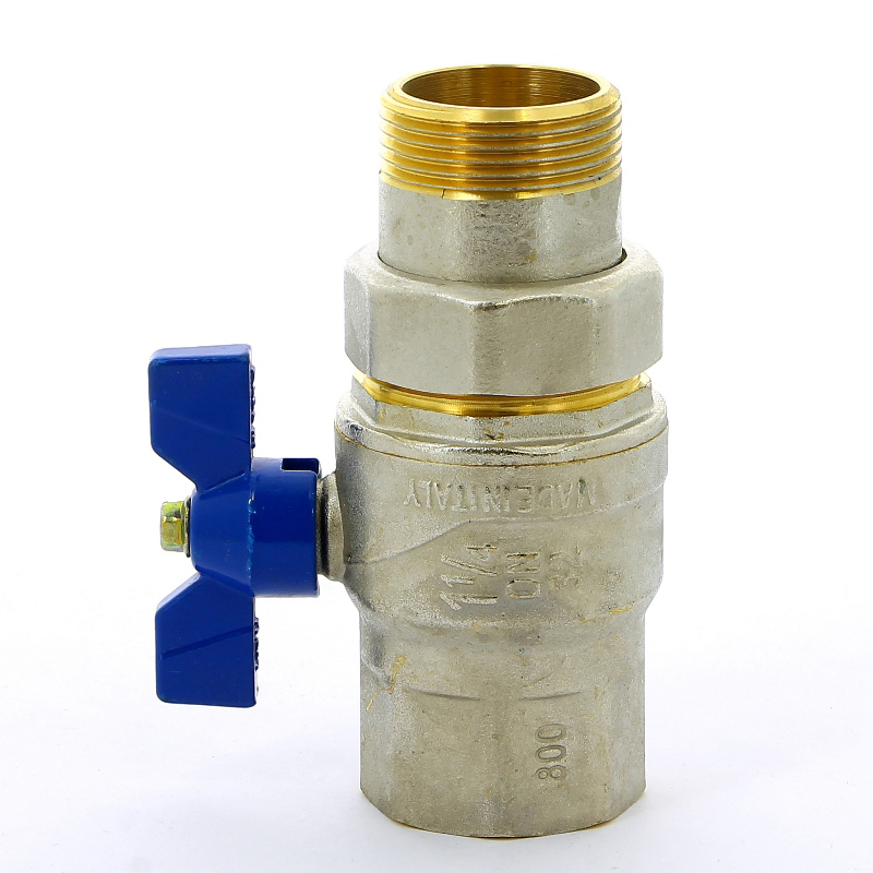 Кран шаровой НВ с разъемным соединением EVOLUTION бабочка F.I.V. 1"1/4 FIV 80005114