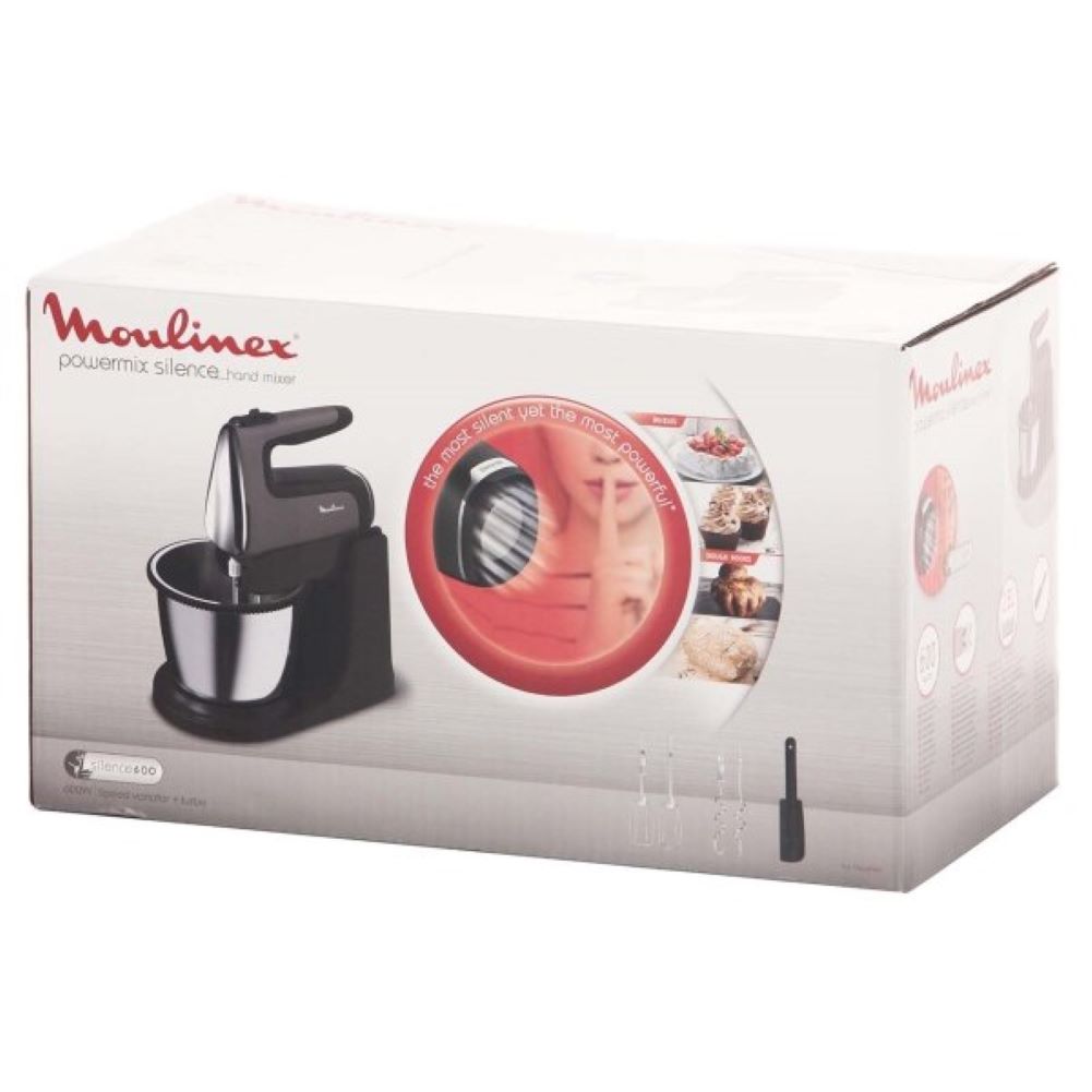 5069137 Миксер Moulinex Powermix Silence HM654E10 серый STDN-0017604 - Вид №4