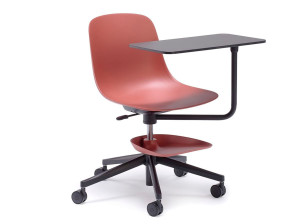 5-спицевое кресло для конференций из полипропилена с колесами