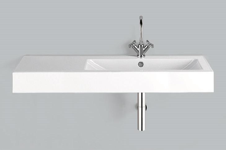 4289200400 Умывальник, wt.gr1250h.r, белая, для простого ухода Alape серия GR 