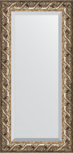 BY 1249 Зеркало с фацетом в багетной раме - фреска 84 mm EVOFORM Exclusive