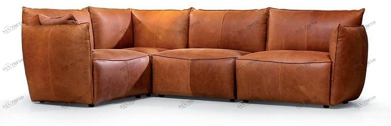 Jess Модульный кожаный диван Vasa sun-id-1450929