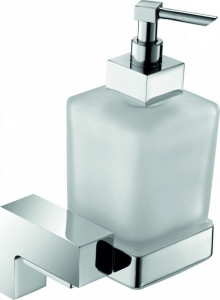 H8700/11CR Sanibano Elegance, настенный стеклянный дозатор, цвет хром