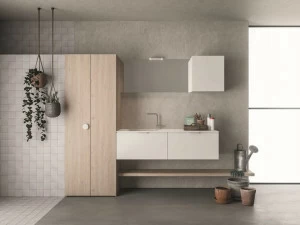 NOVELLO Шкаф для стирки колонн Drop