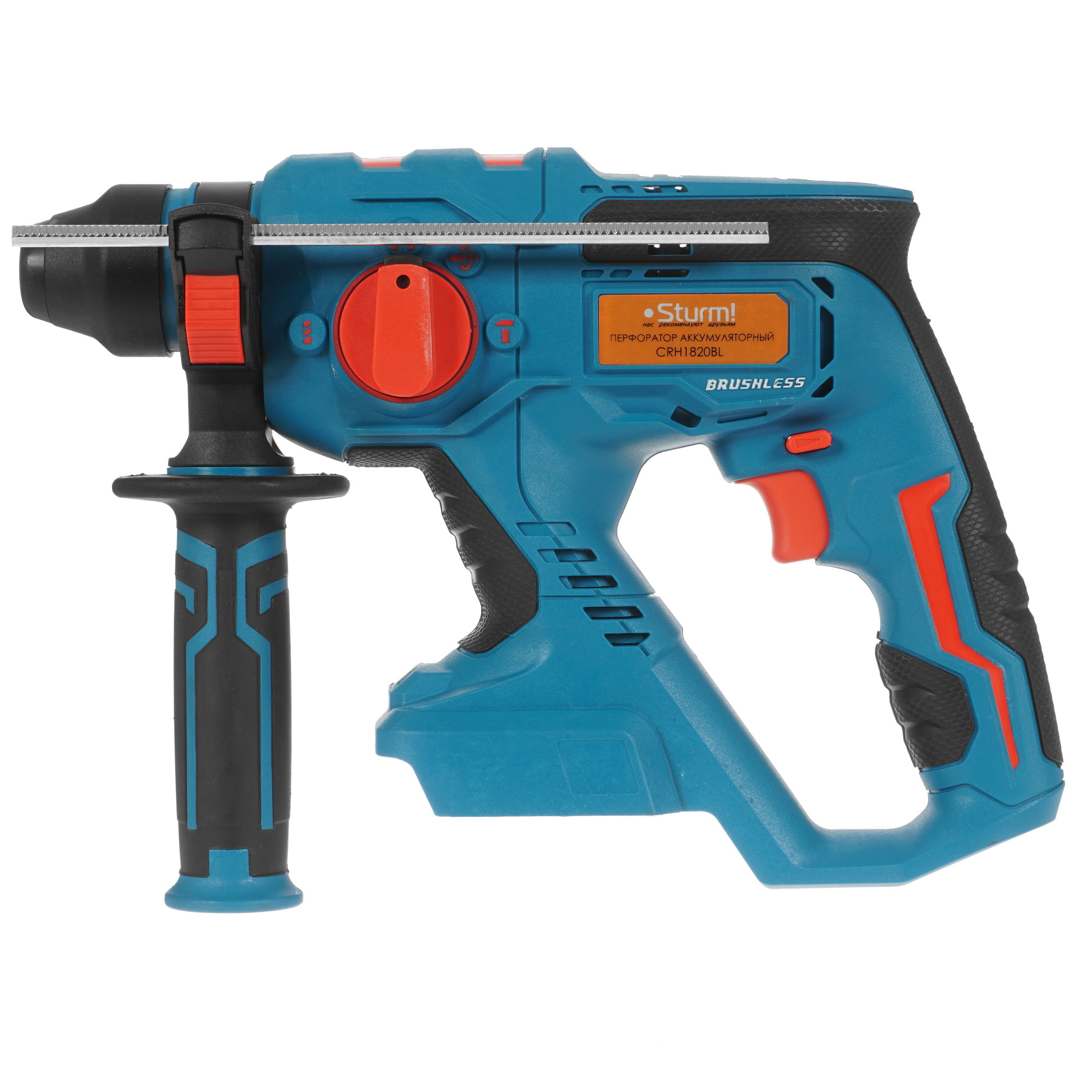 Перфоратор Sturm! CRH1820BL 1BatterySystem 18V , Без ЗУ, Без АКБ 9903878 STDN-0024683