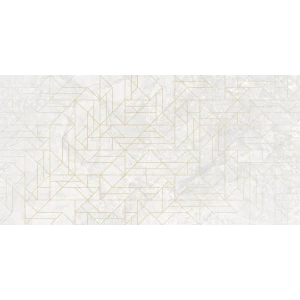 Вставка декоративная настенная Axima Фудзи 60x30 см матовая цвет светло-серый