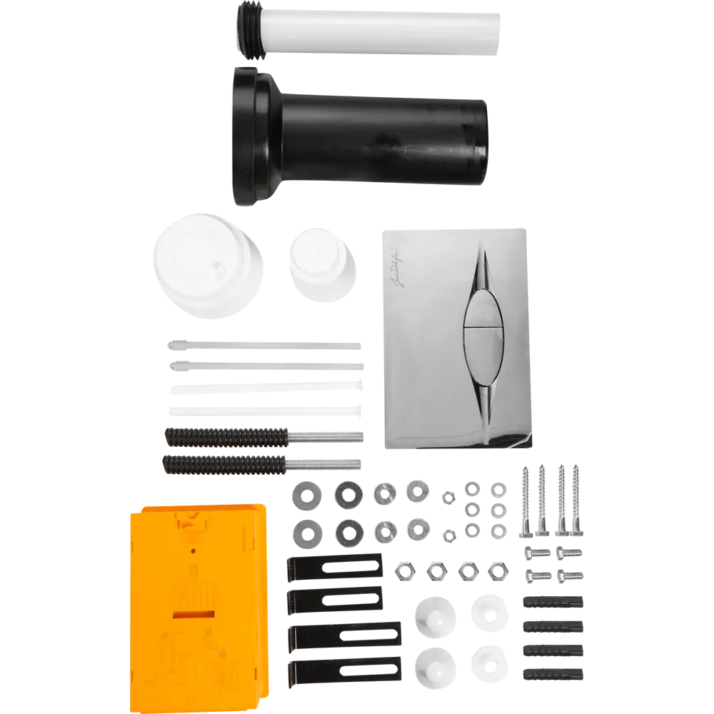 Комплект инсталляция с подвесным унитазом, кнопкой смыва и сиденьем с микролифтом Jacob Delafon Brive STLM-2157923 - Вид №11