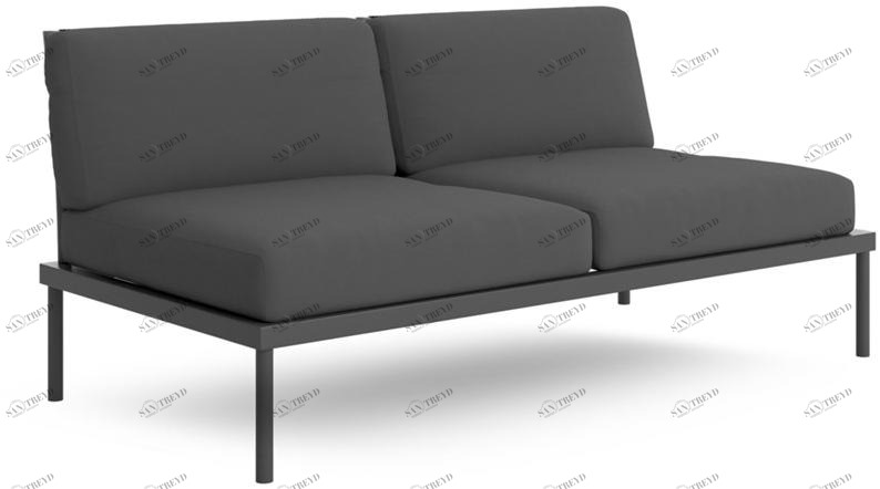 Atmosphera 2-местный тканевый садовый диван Flash Fsh.mc