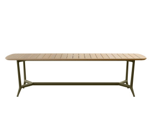 Прямоугольный садовый стол из тикового дерева