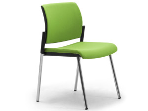 Мягкий стул с открытой спинкой