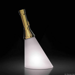 Qeeboo FLASH 11003GO-M Gold лампа настольная