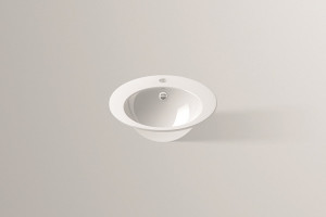 2004000400 Встраиваемая раковина, eb.k450h, белая, для простого ухода Alape серия K