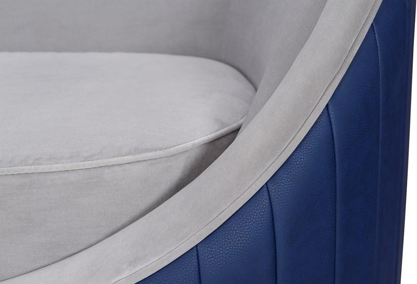 Duquesa & Malvada 3-х местный бархатный диван  Dmu028  - Вид №3