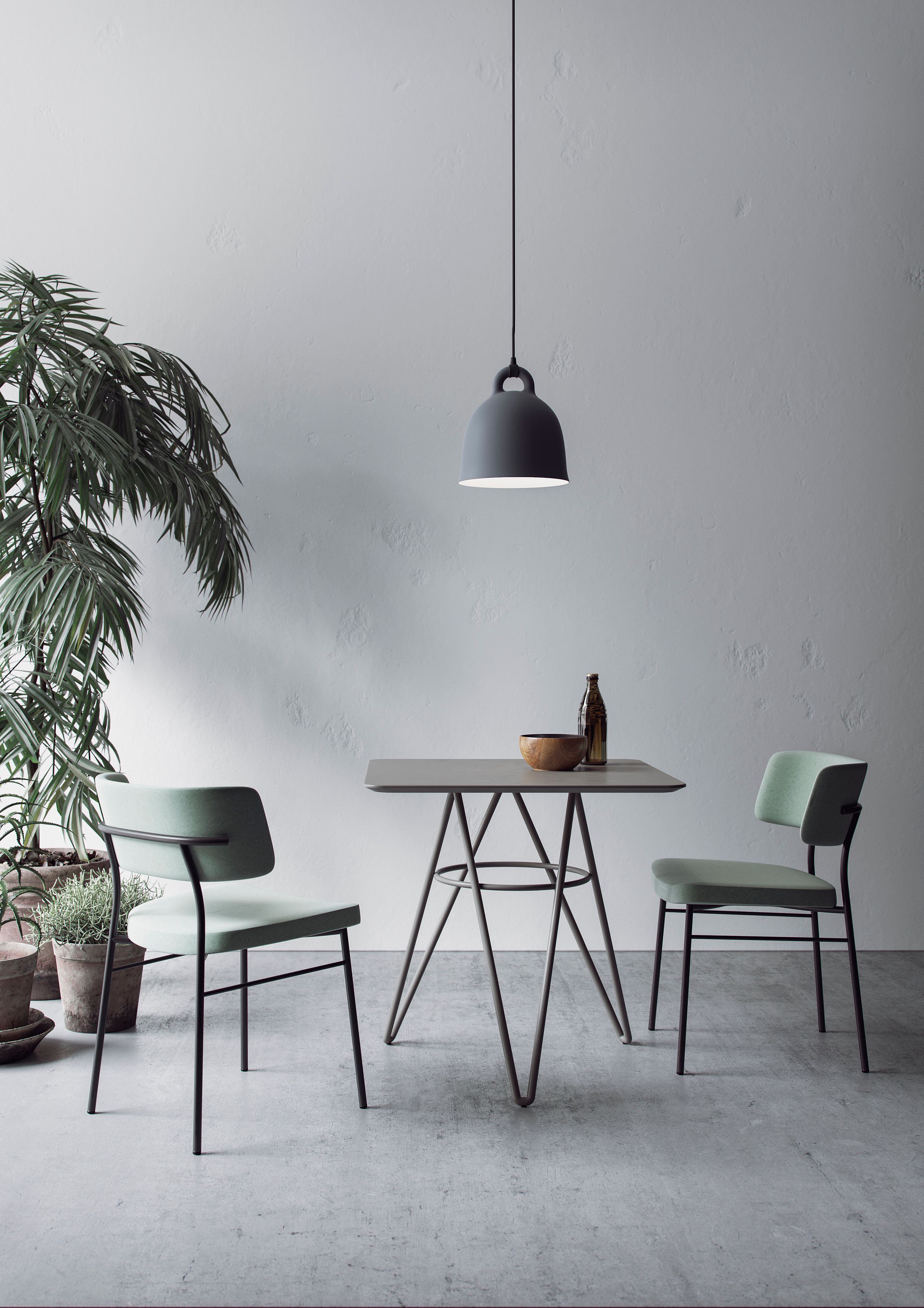 Мягкий стул с открытой спинкой TrabA' Marlen ARCH-00031816 - Вид №3