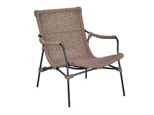 Синтетическое волокно садовое кресло с подлокотниками