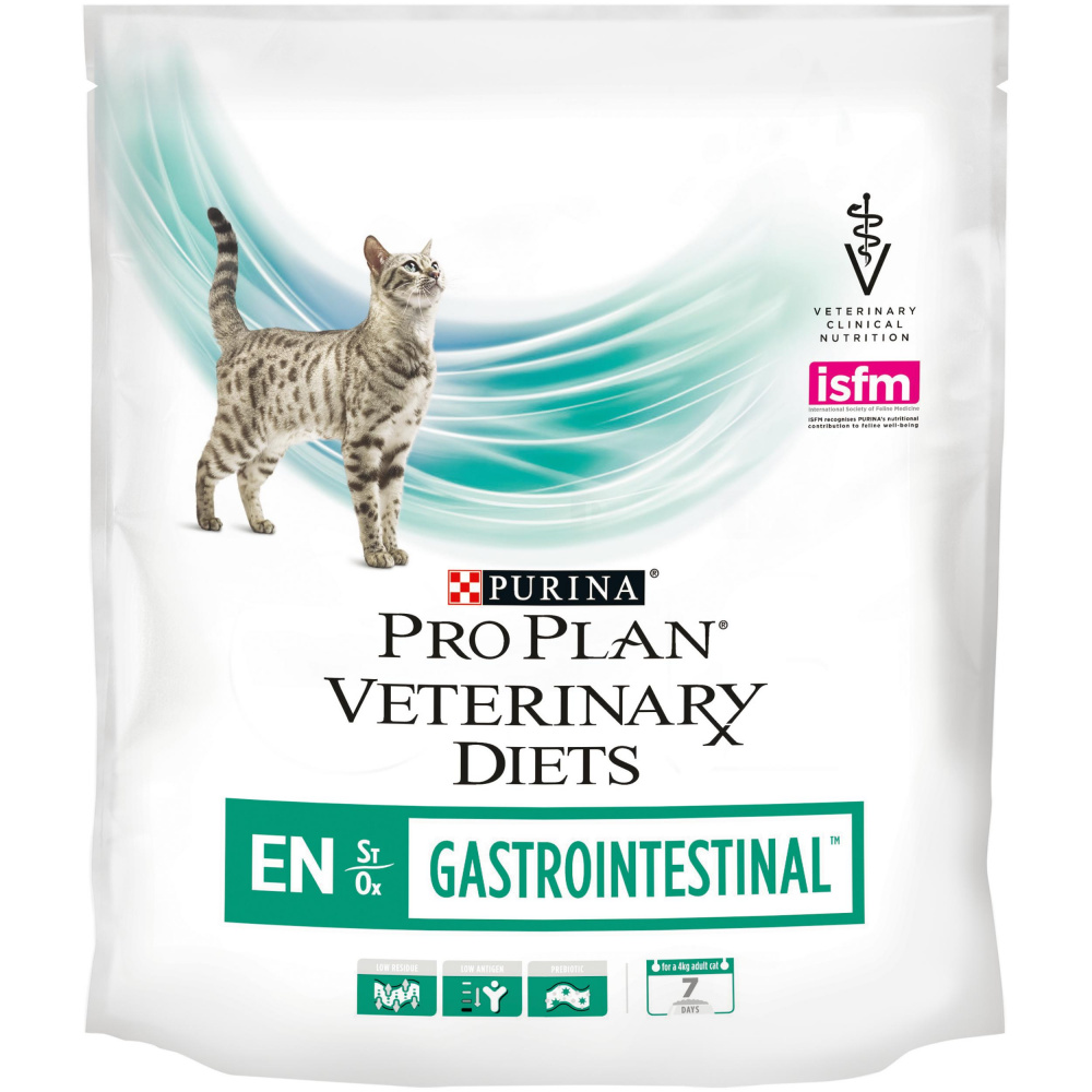 ПР0033155 Корм для кошек Veterinary Diets EN St/Ox для снижения проявлений острых кишечных расстройств, сух. 400г Pro Plan  - Вид №7