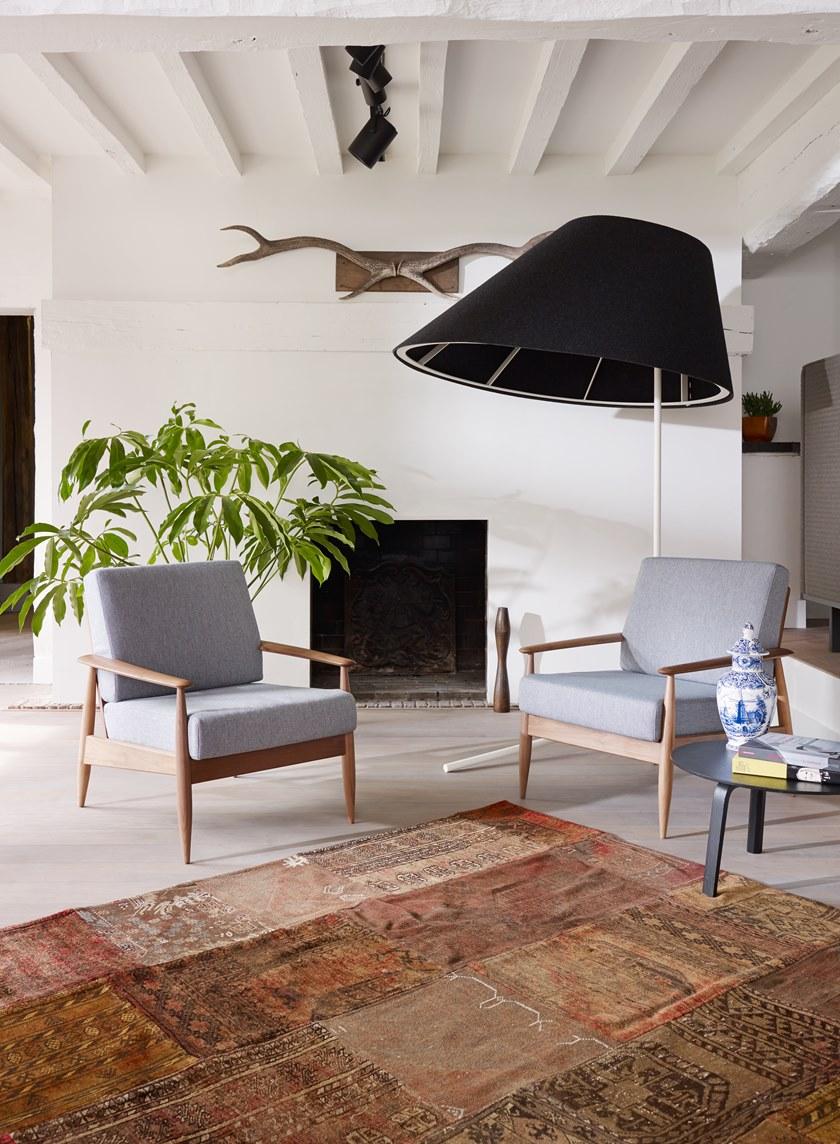 BuzziSpace Кресло из ткани с подлокотниками Buzzinordic sun-id-1494278 - Вид №1