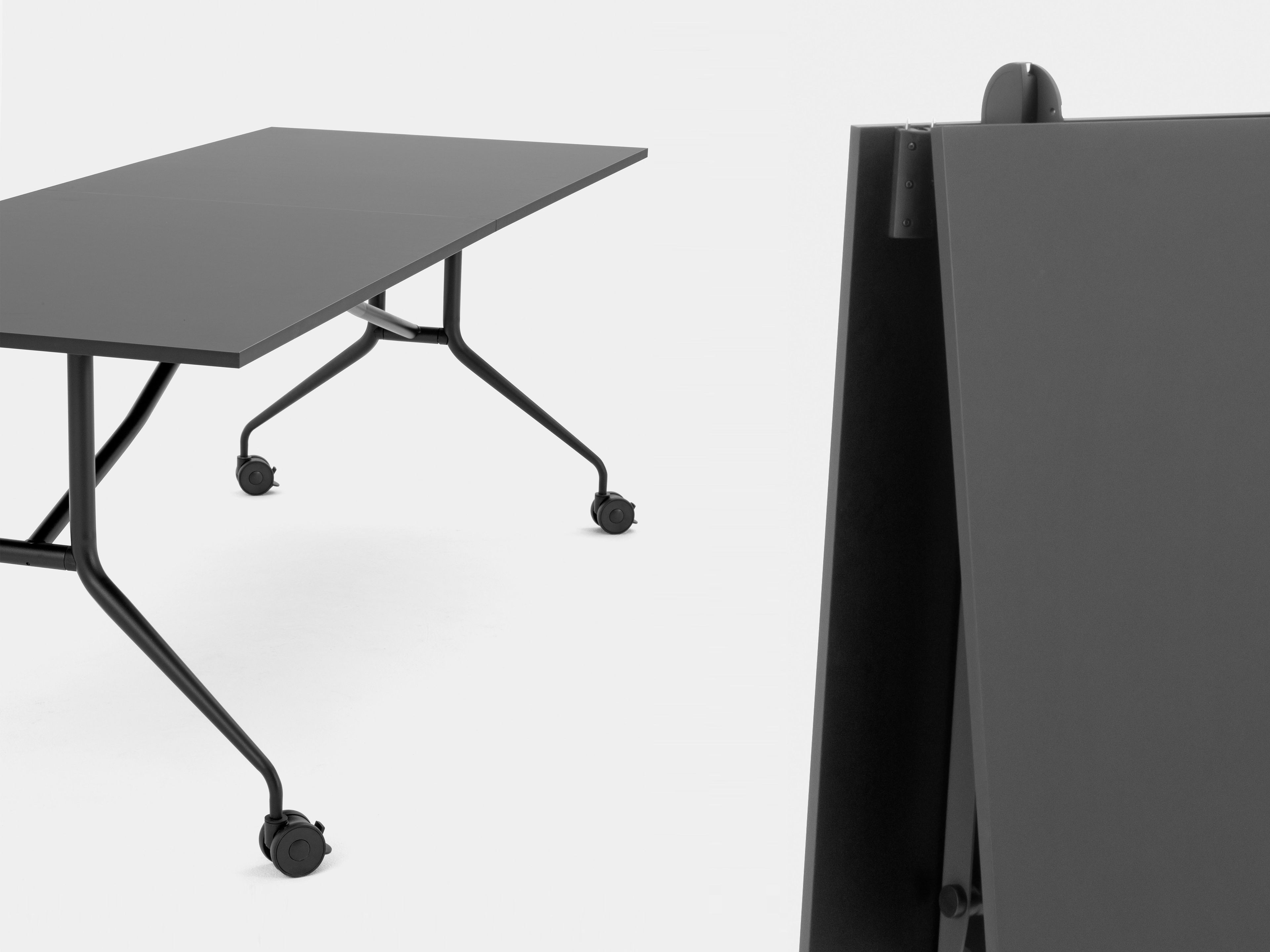 Прямоугольный стол из ламината на колесах In Stock Мара ARCH-00047027 - Вид №6