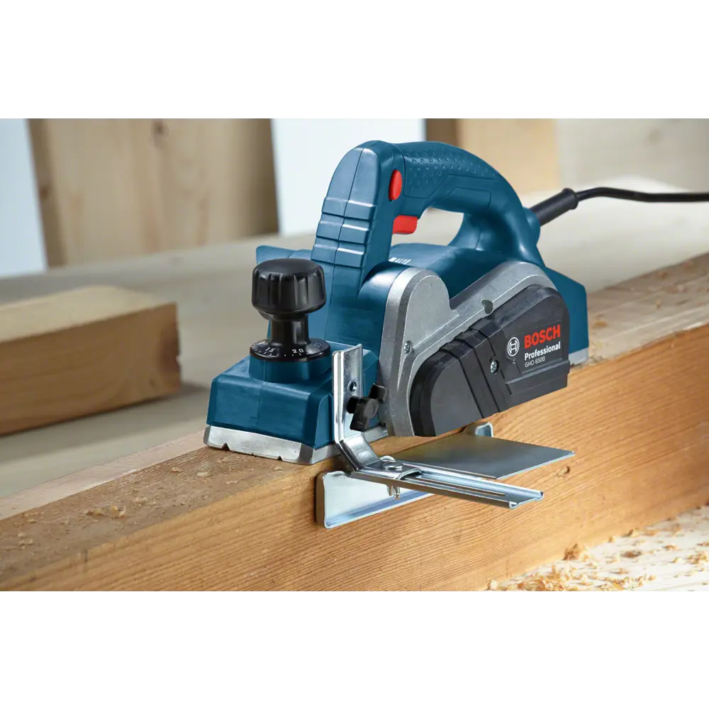 Рубанок сетевой Bosch GHO 6500 0601596000, 650 Вт, 82 мм BOSCH PROFESSIONAL STLM-2063035 - Вид №11