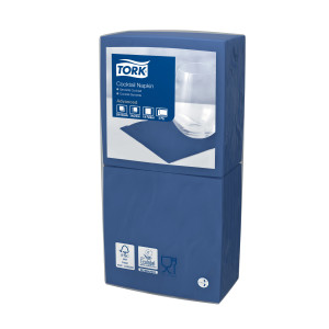 47782539 Коктейльная салфетка темно-синего цвета Tork