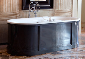 Gentry Home Новая Канада Cast iron bathtub Розовое золото GH100535  - Вид №1