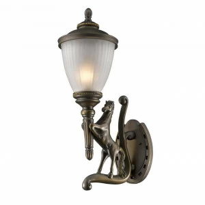 Уличный настенный светильник 69х23х23 см бронза Guards 1334-1WL FAVOURITE ПОД СТАРИНУ, ФОНАРЬ 00-3897356 Белый;бронза